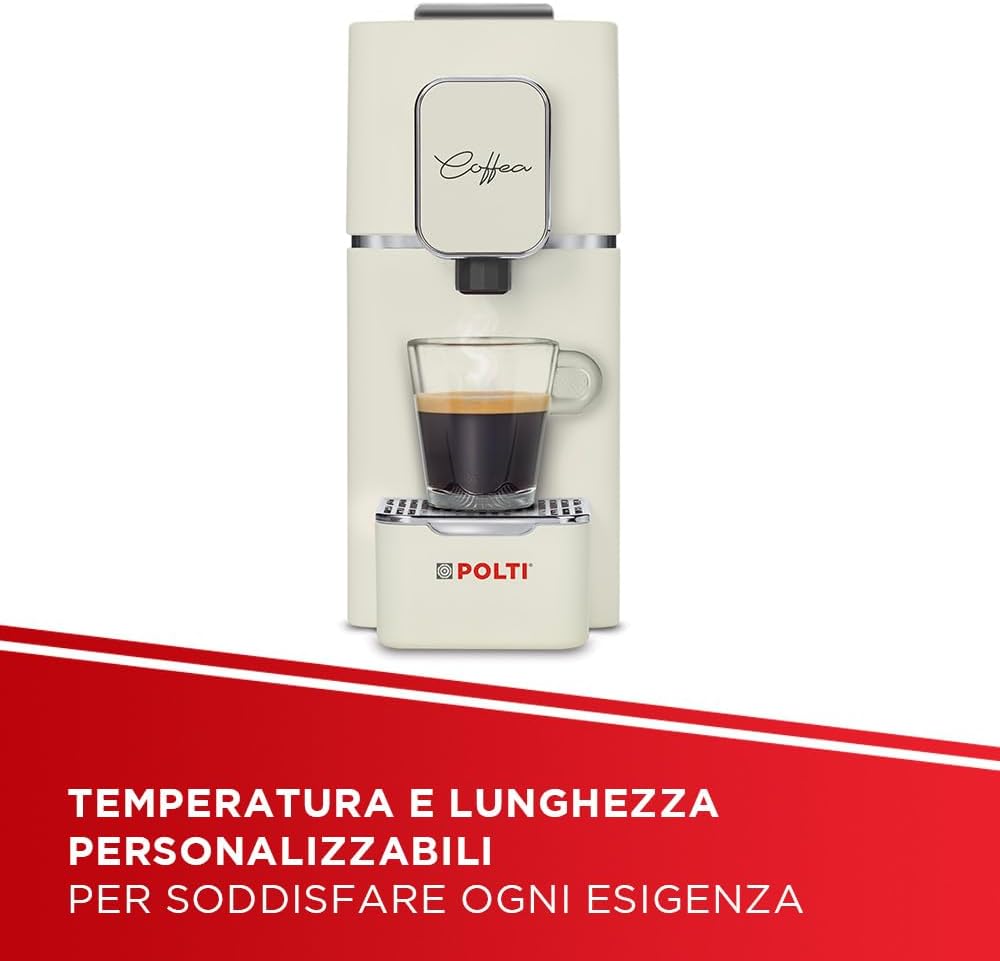 Polti Coffea S15C - Macchina Caffè Espresso, Crema - immagine 4
