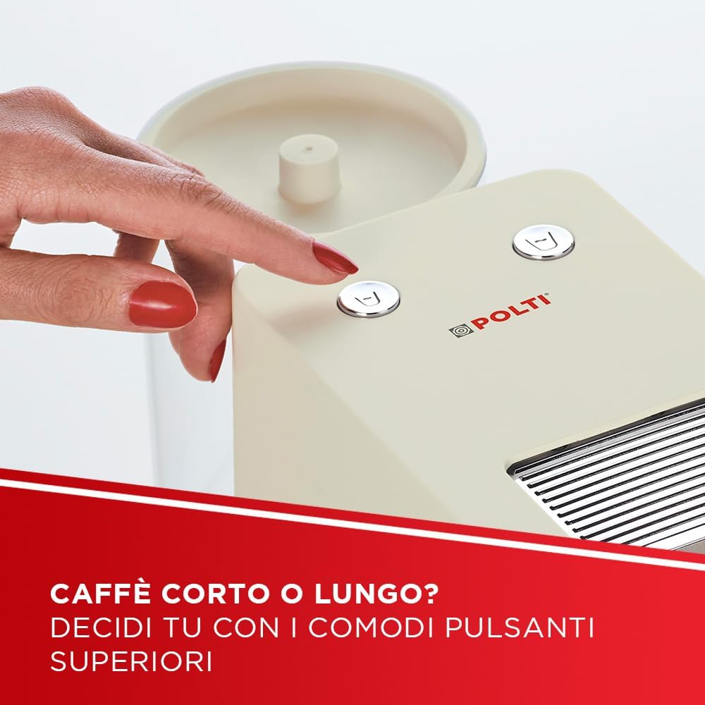 Polti Coffea S15C - Macchina Caffè Espresso, Crema - immagine 5