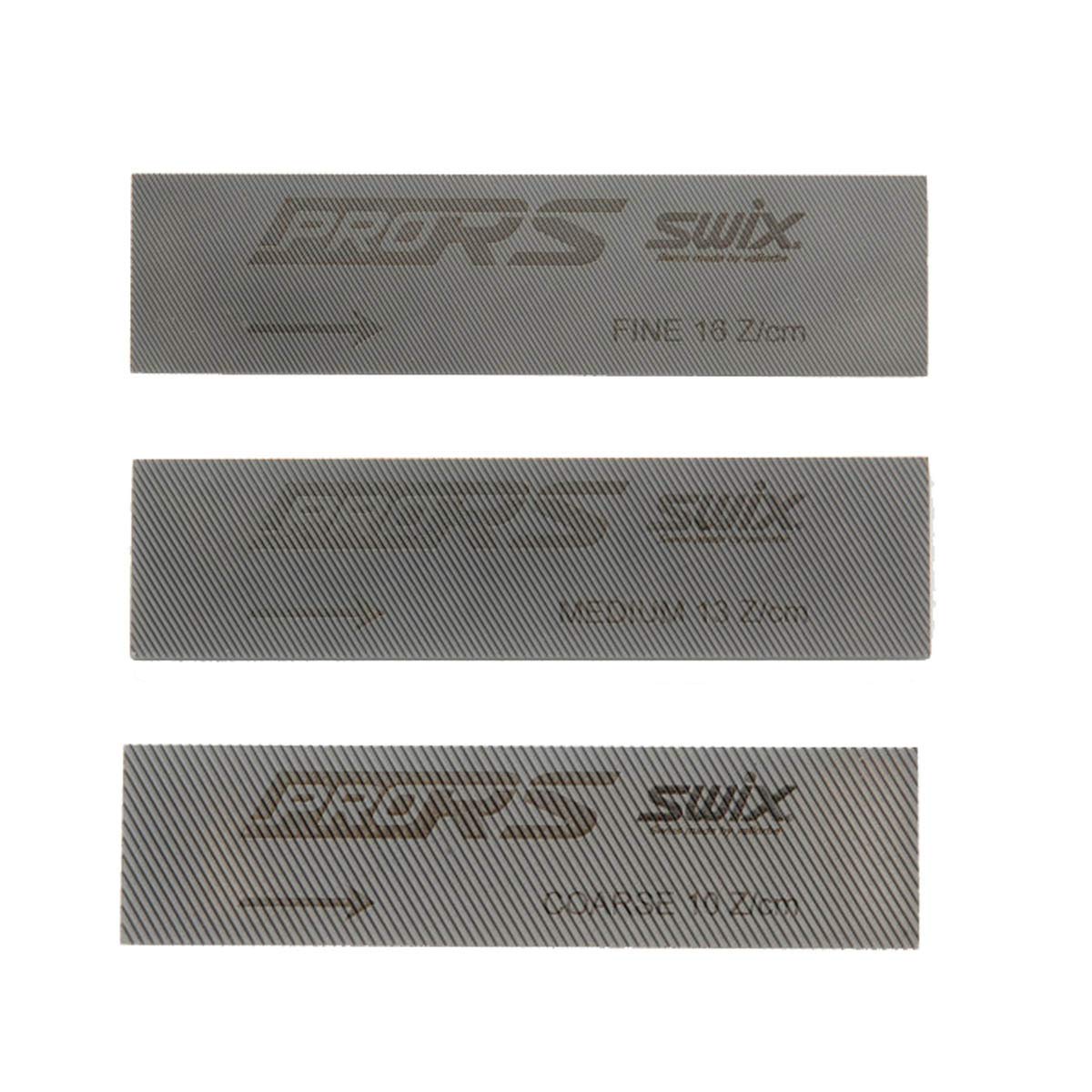 Swix Racing Pro, set di 3 lime da 100 mm