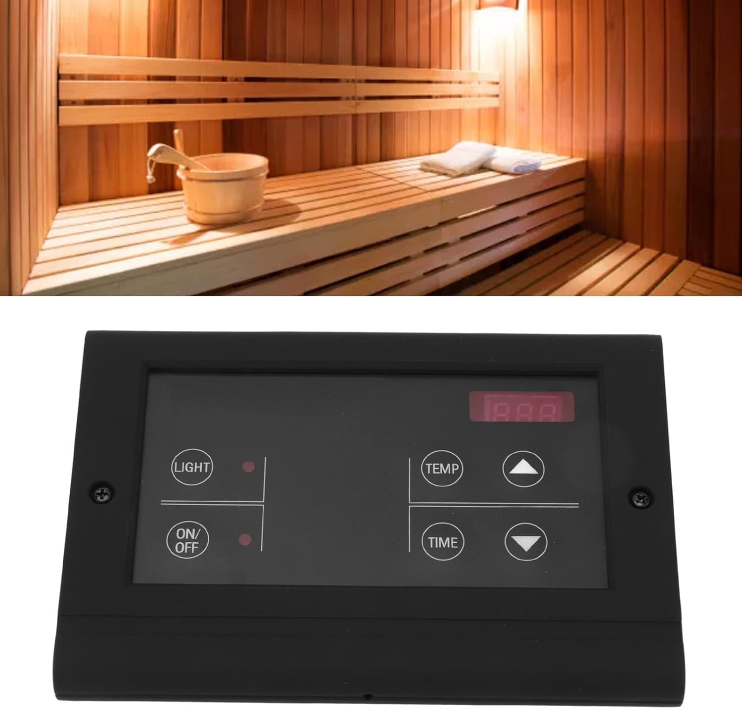 Controller Digitale per Sauna Nero - immagine 5