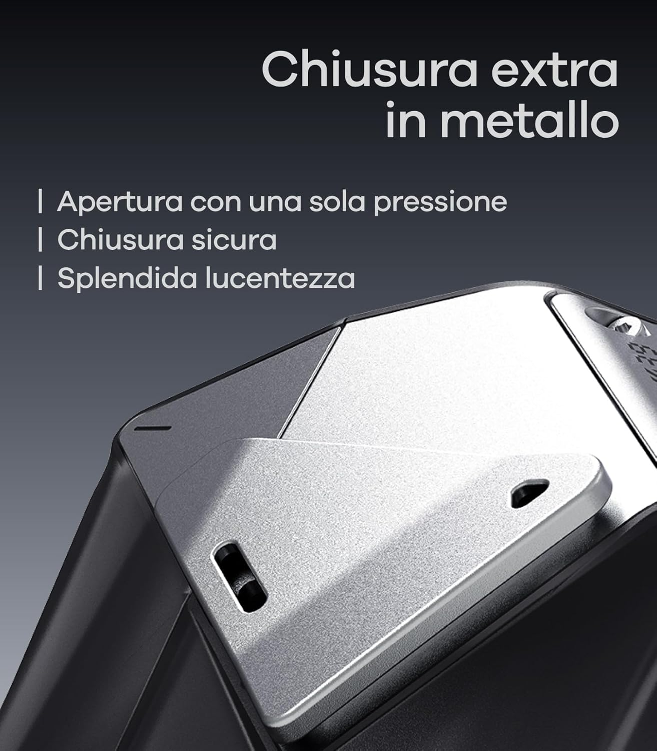 Aulumu A39 Cover per AirPods Pro 3 (2025), Nero - immagine 5