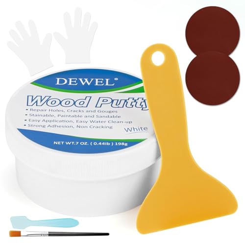 Dewel Stucco per Legno Bianco all'Acqua 200g