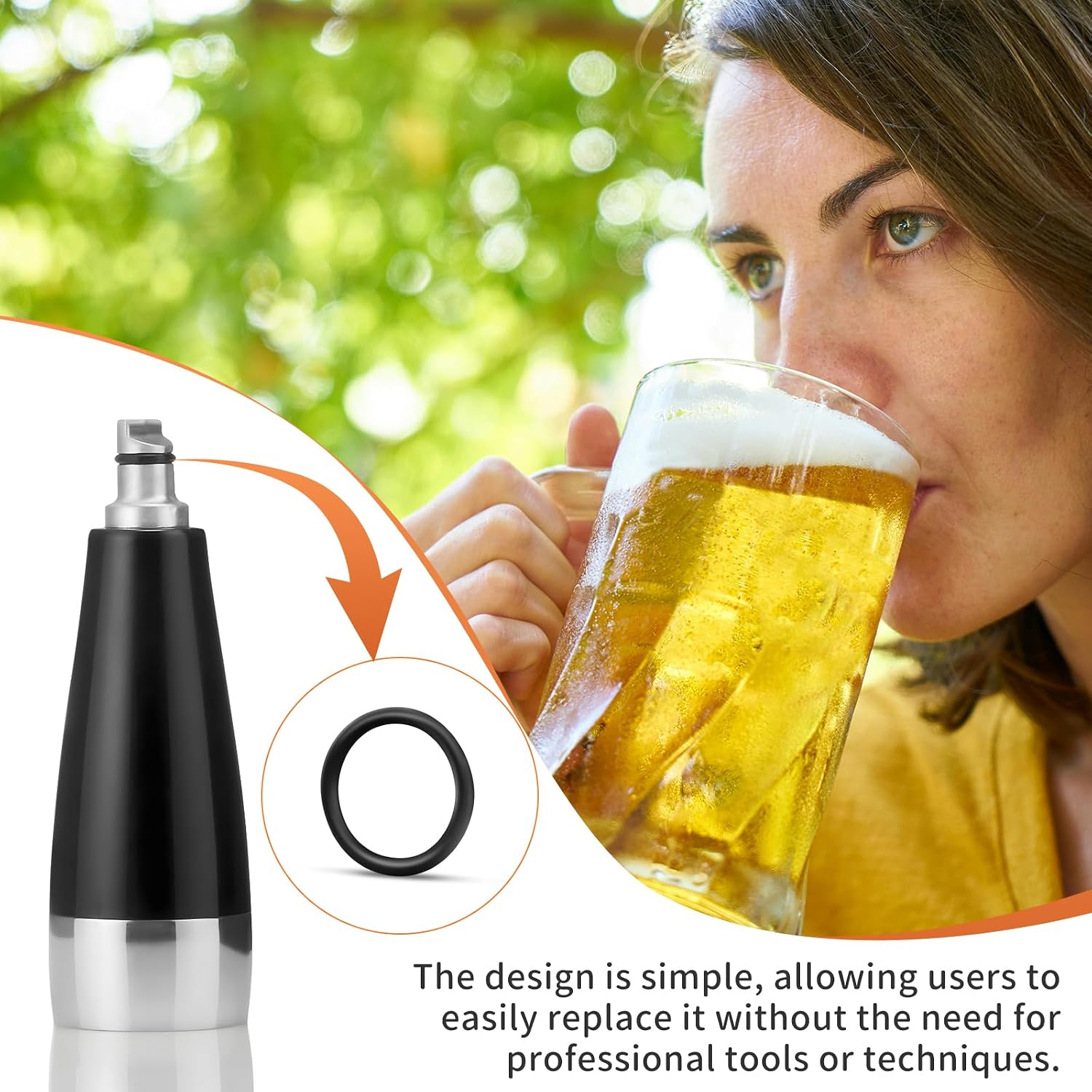 O-ring per Perfect Draft Spillatore Birra - Kit di Manutenzione O-ring ...