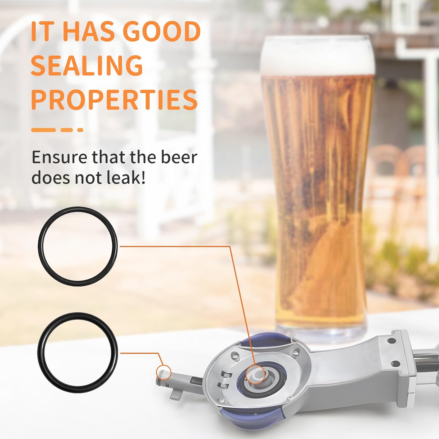 O-ring per Perfect Draft Spillatore Birra - Kit di Manutenzione O-ring ...