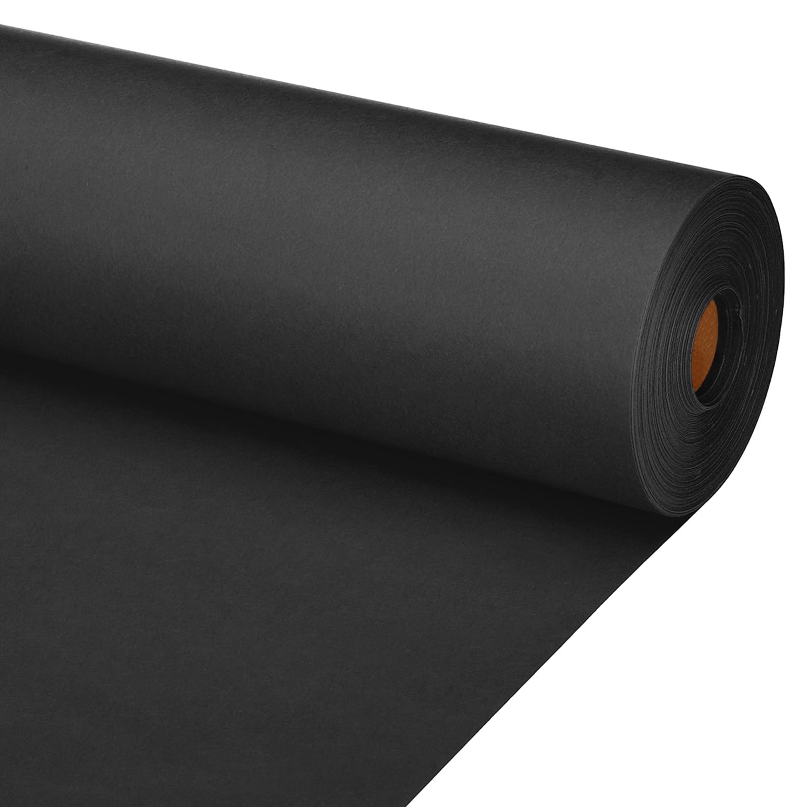 Patikil Rotolo di Carta Kraft da Regalo 90cm x 50M, Nera