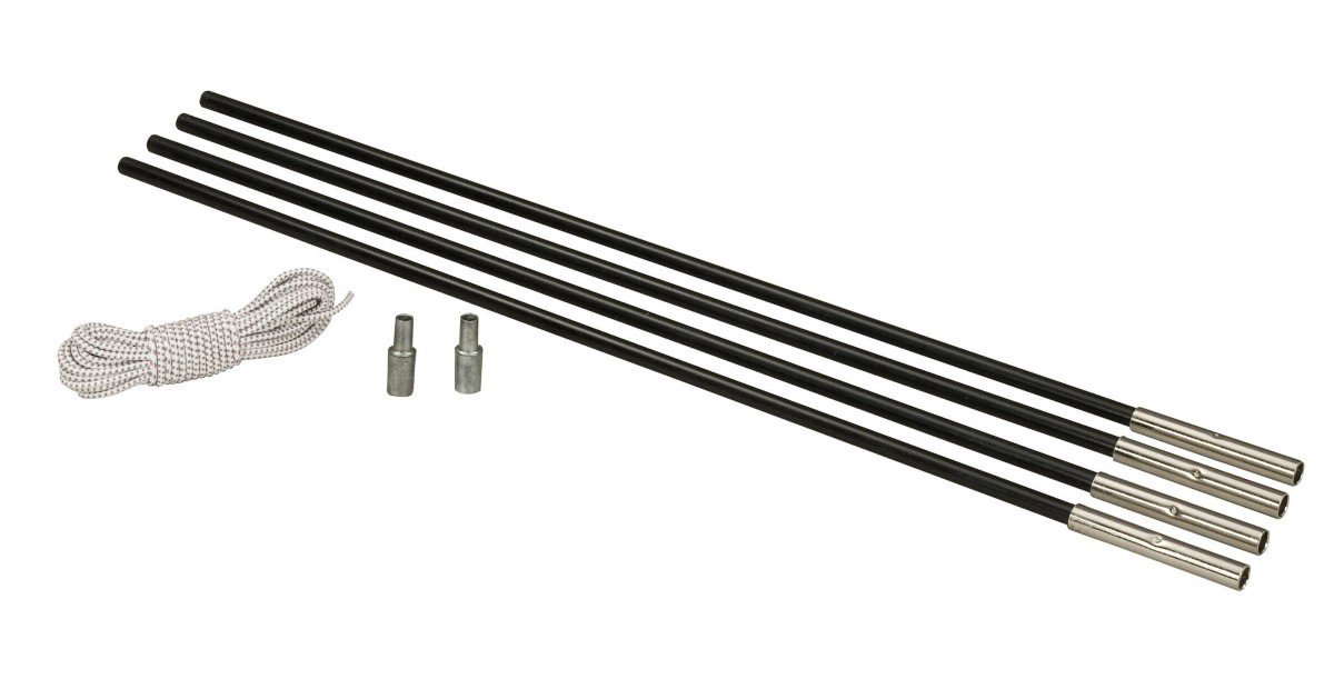 Brunner 0103033N Pole Kit Ø 8,5 mm, 4 x 65 cm