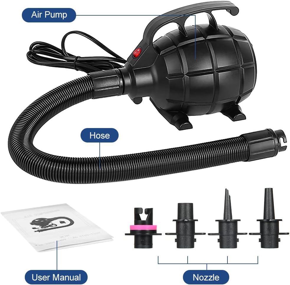 Irfora Pompa Elettrica Portatile ad Aria 500W - immagine 4