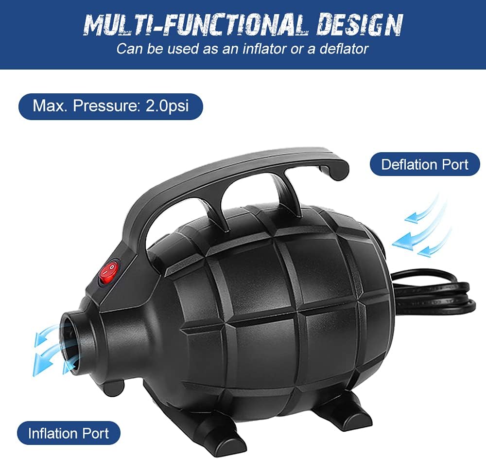 Irfora Pompa Elettrica Portatile ad Aria 500W - immagine 7