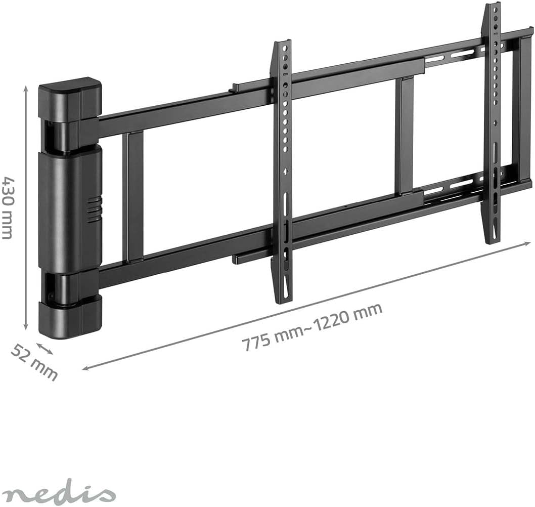 Motorised TV Wall Mount 32-75" Nero - immagine 6