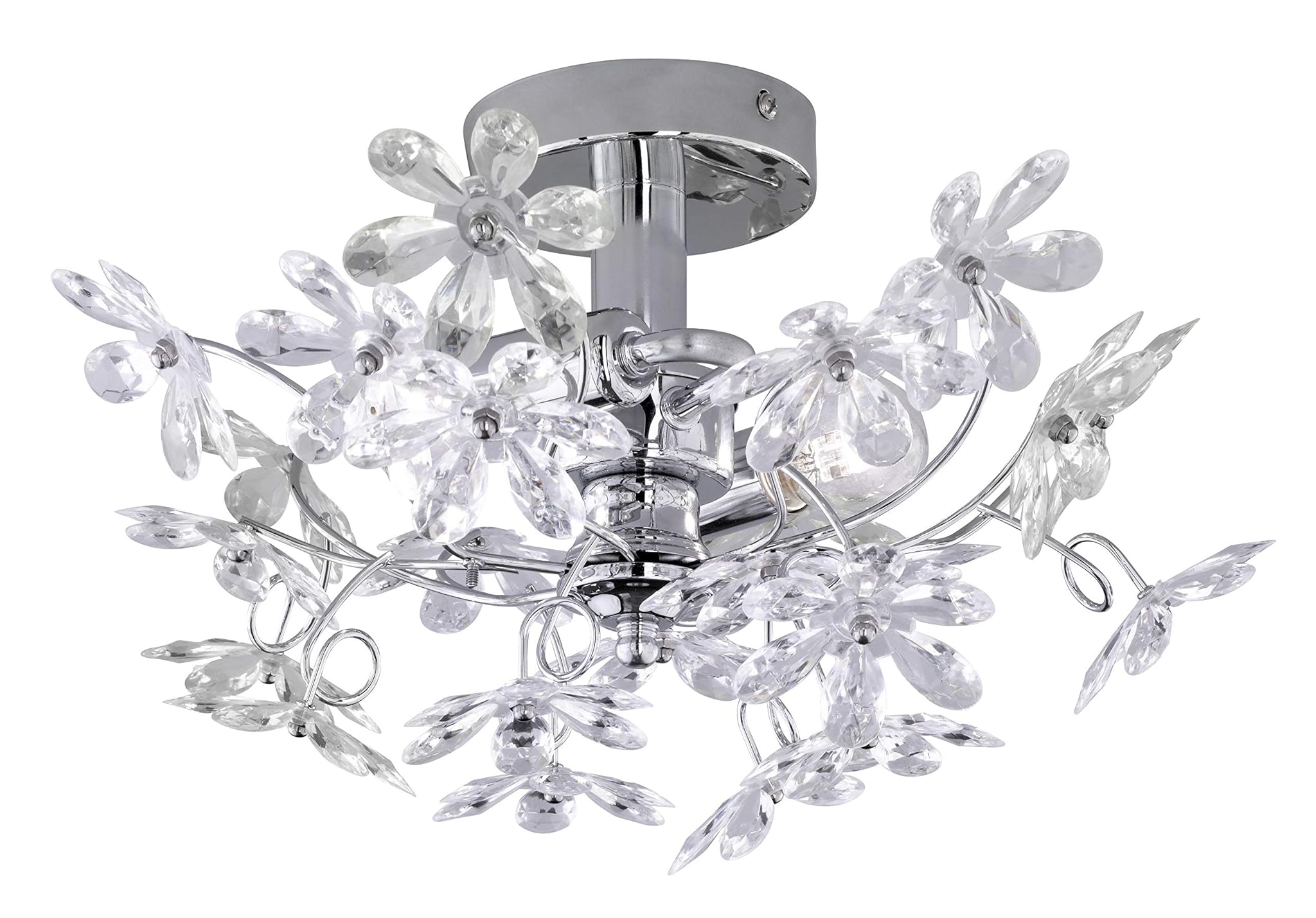 Reality R20012017 Flower Applique, 40 W, Multicolore, Diametro 38 cm