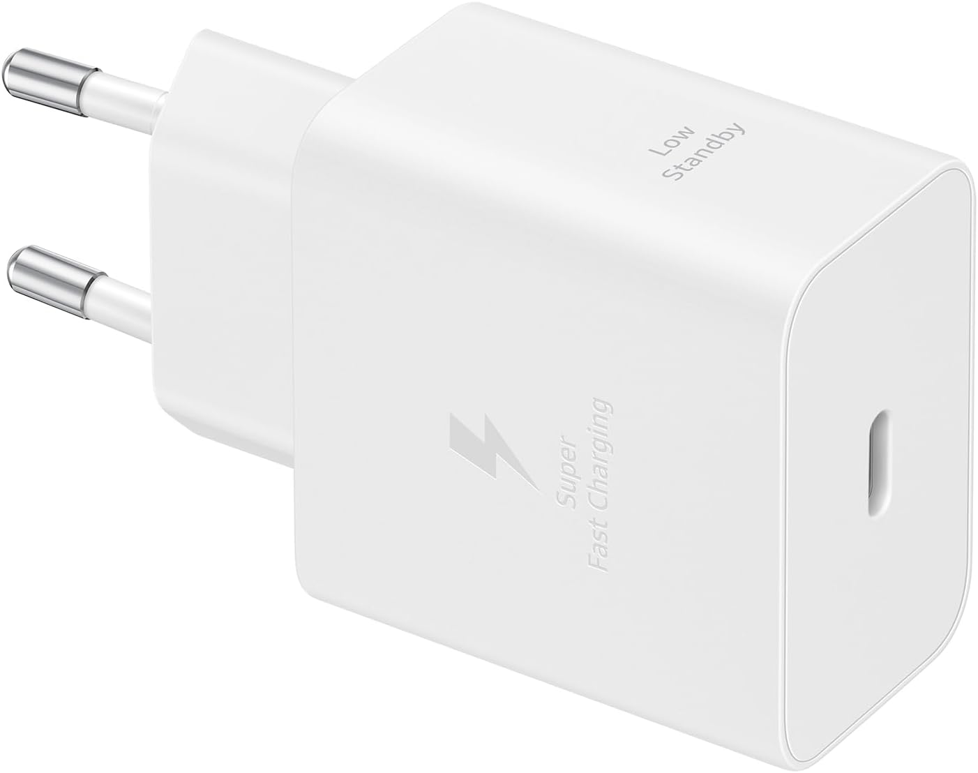 Samsung Caricabatteria Super Fast Charging 45W, Bianco - immagine 1
