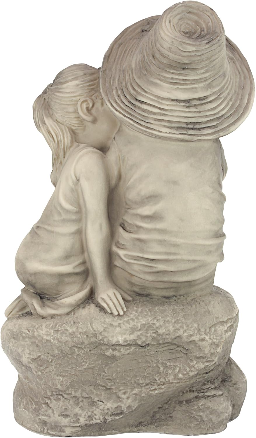 Design Toscano Statuetta Bambini che si Scambiano un Bacio - immagine 4