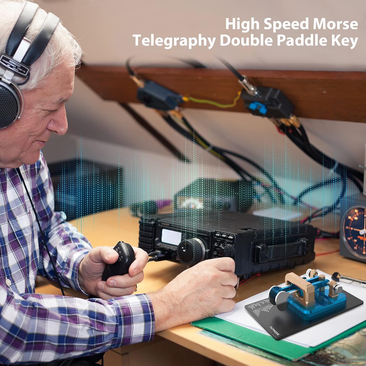 Putikeeg Tasto CW Morse Telegrafico - immagine 3