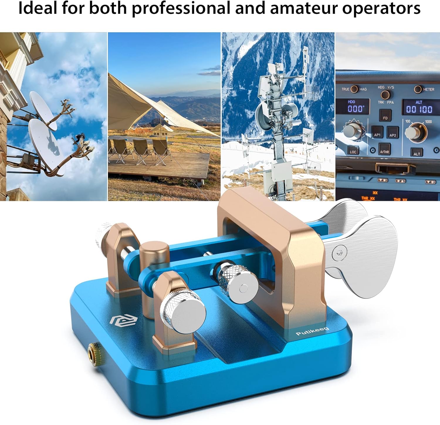 Putikeeg Tasto CW Morse Telegrafico - immagine 4