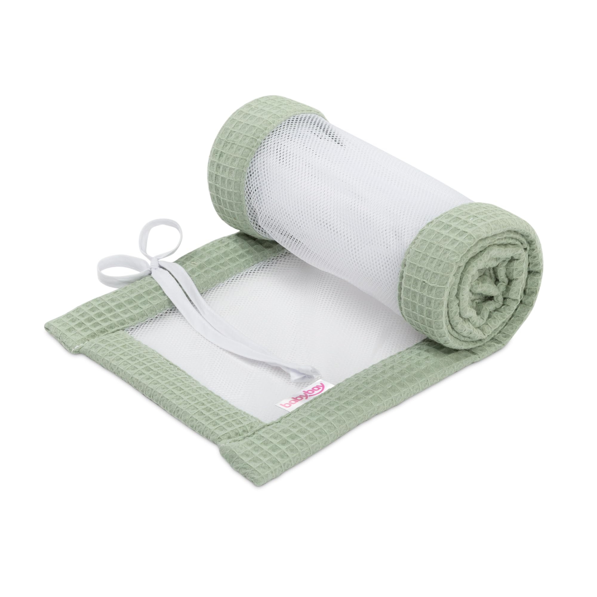 babybay Paracolpi in Rete a Nido d'Ape, Verde Giada