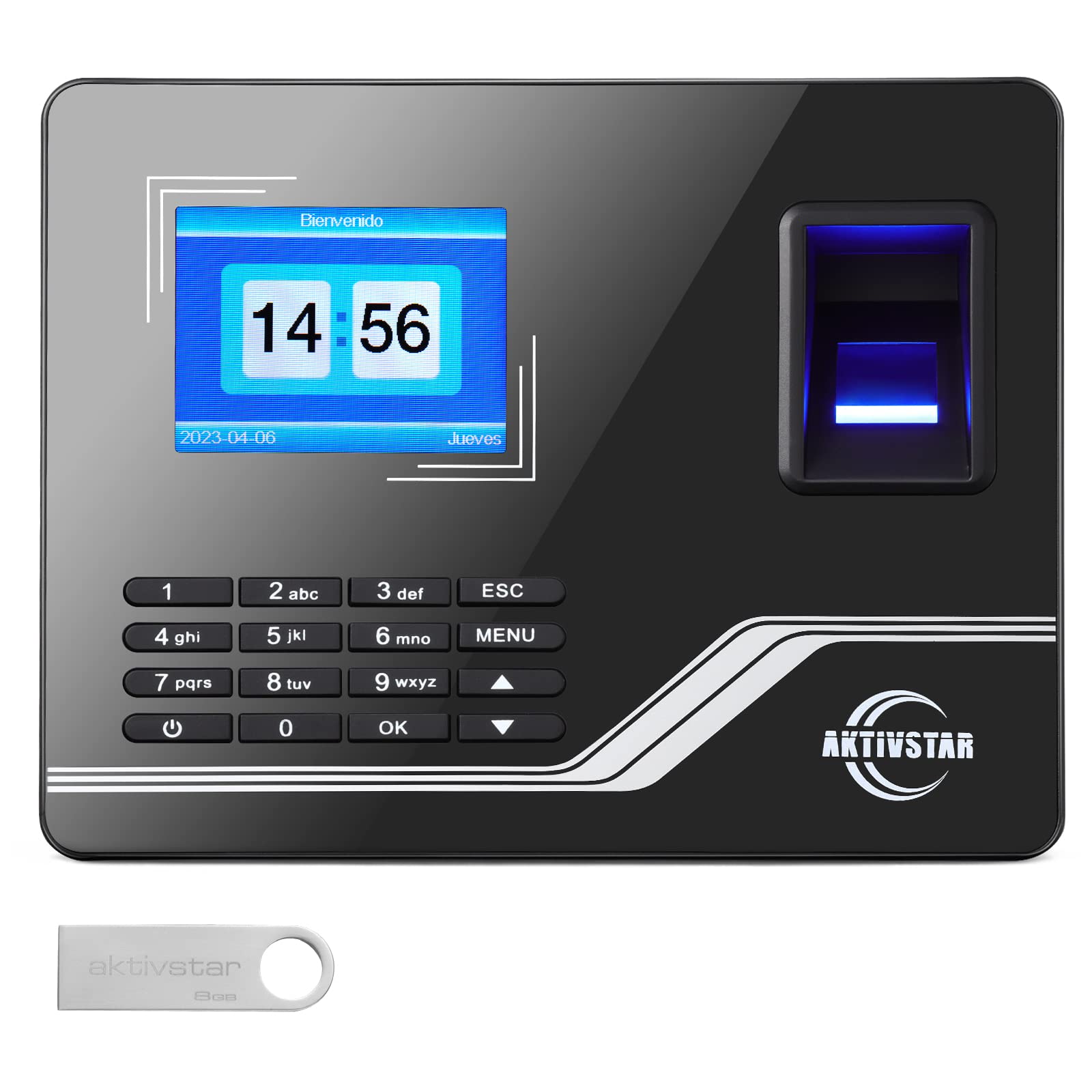 Aktivstar Controllo Orario Dipendenti Biometrico