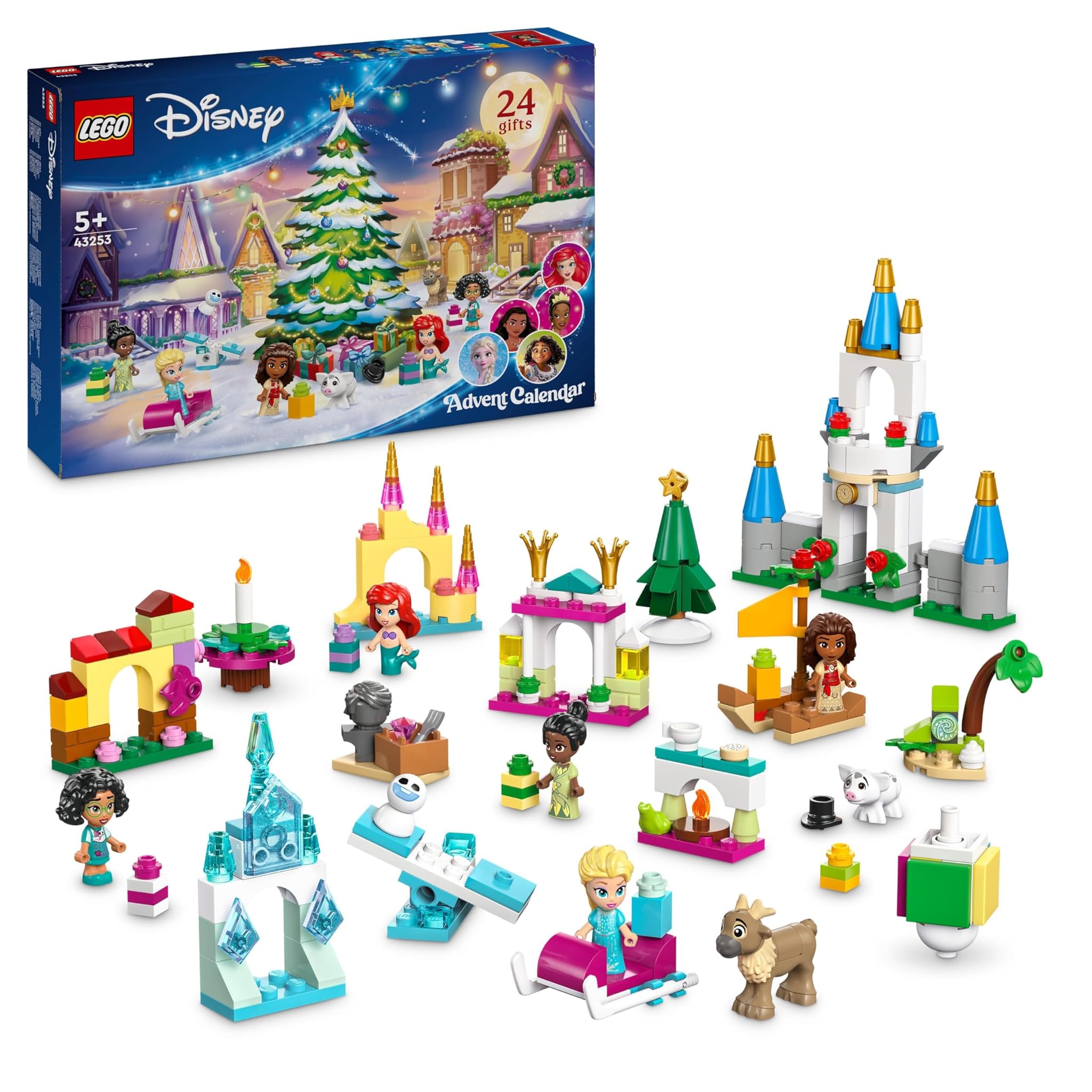 Lego ǀ Disney Princess Calendario dell'Avvento 2024 (43253)