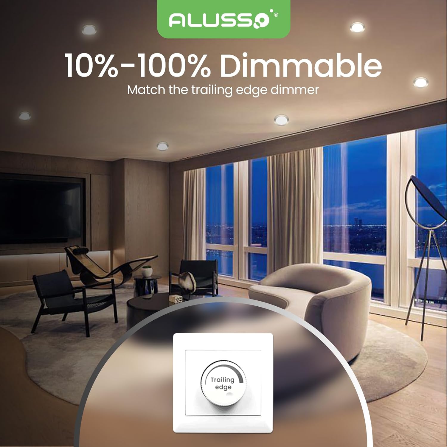 Alusso Faretto LED Incasso Extra Piatto 5W - immagine 4