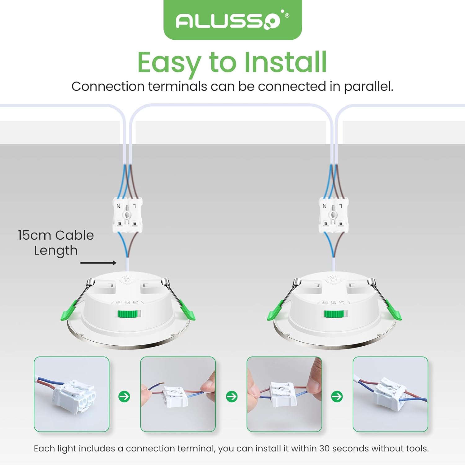 Alusso Faretto LED Incasso Extra Piatto 5W - immagine 6