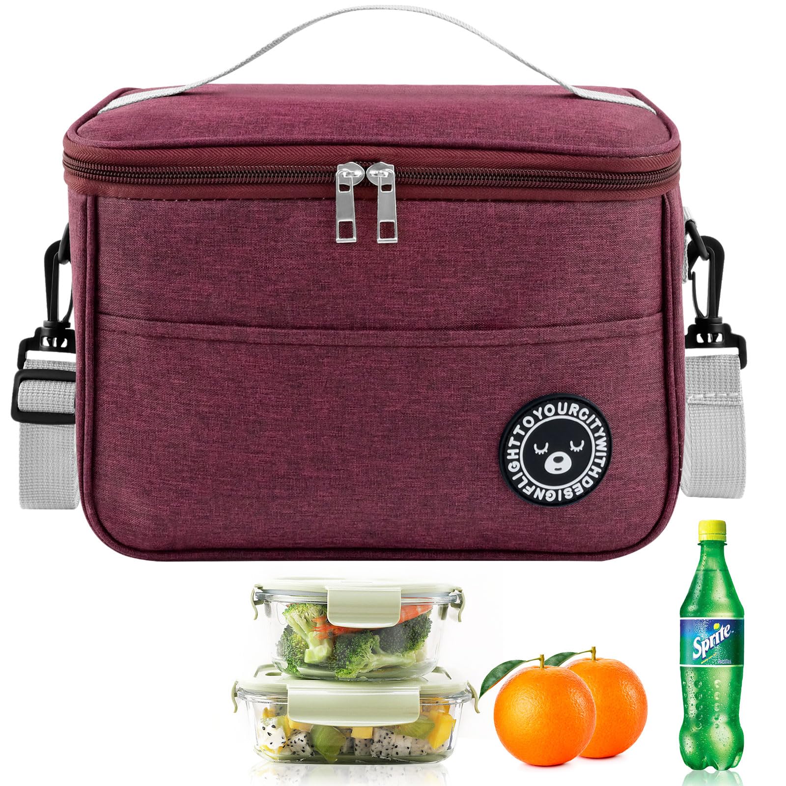 Tufa Borsa Termica Porta Pranzo 6.4L Addensato