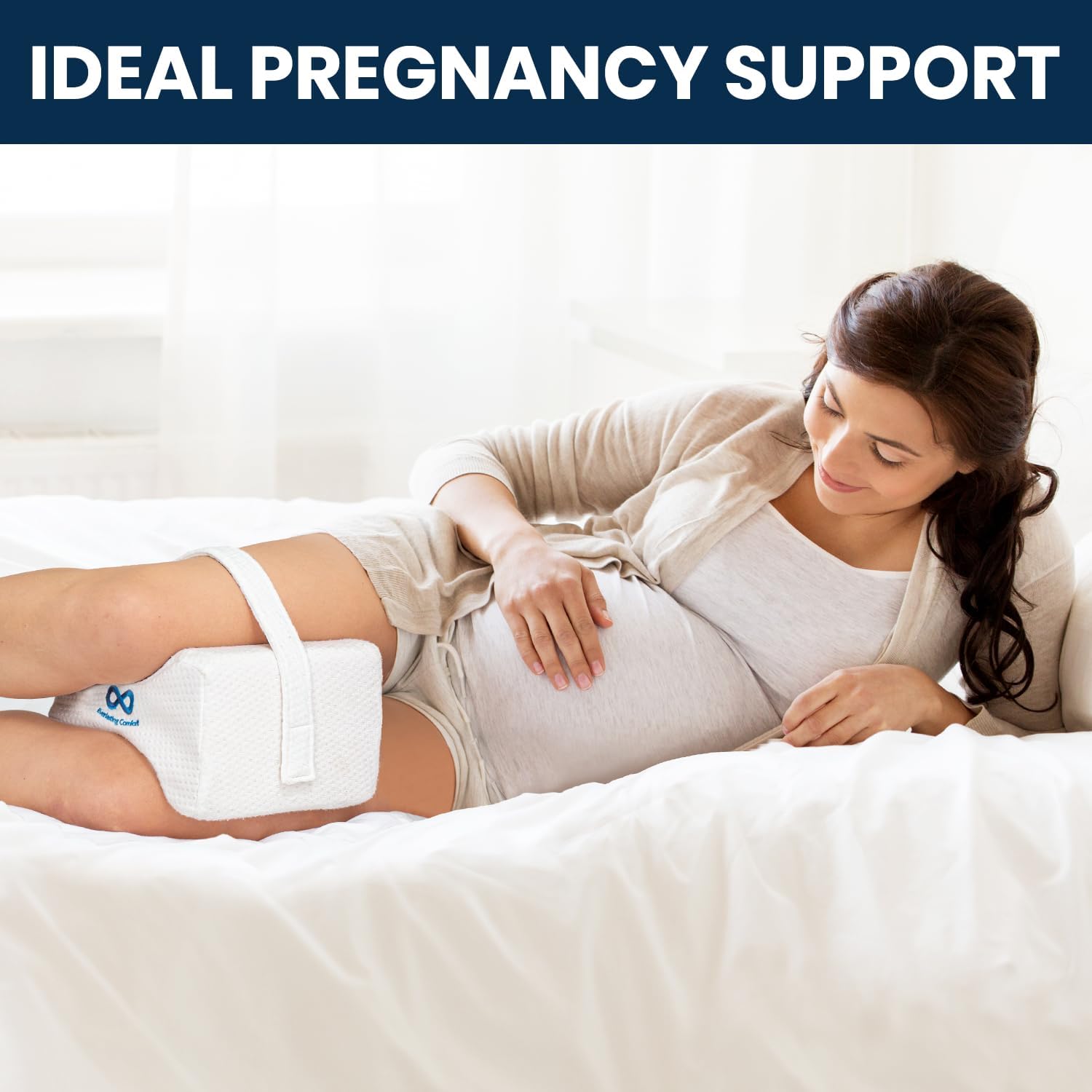 Everlasting Comfort Cuscino Gambe Memory Foam - immagine 7