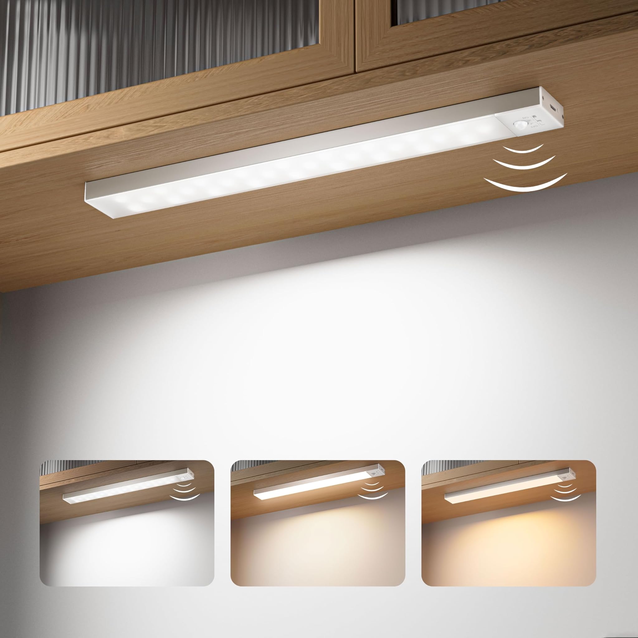 Ouila Luce Armadio LED con Sensore 23CM Ricaricabile