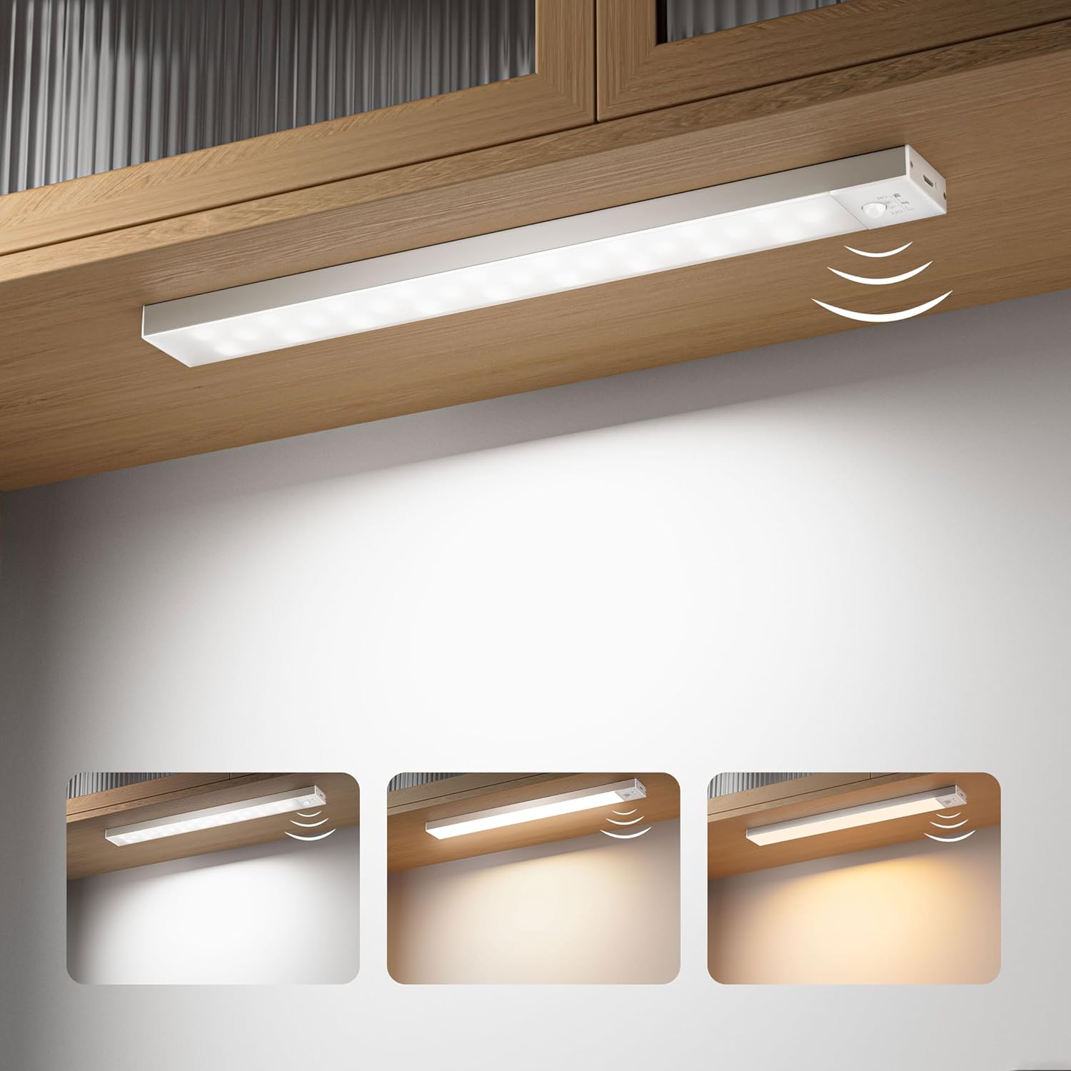 Ouila Luce Armadio LED con Sensore 23CM Ricaricabile - immagine 1