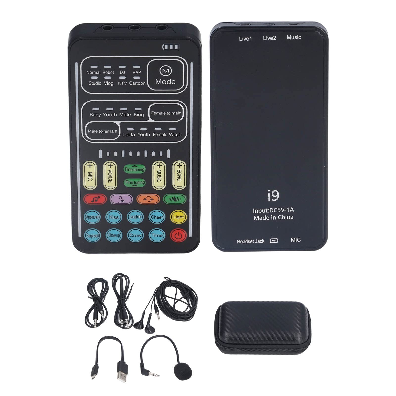 Annadue I9 Voice Changer - Kit Live Streaming