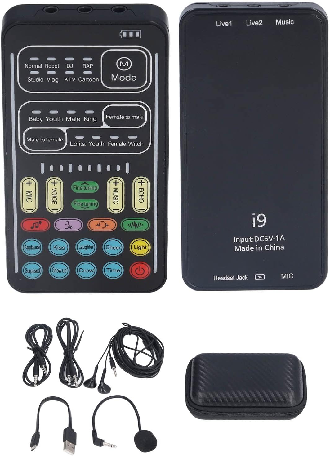 Annadue I9 Voice Changer - Kit Live Streaming - immagine 1