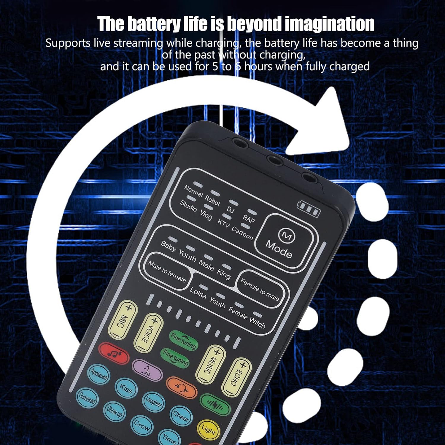 Annadue I9 Voice Changer - Kit Live Streaming - immagine 5