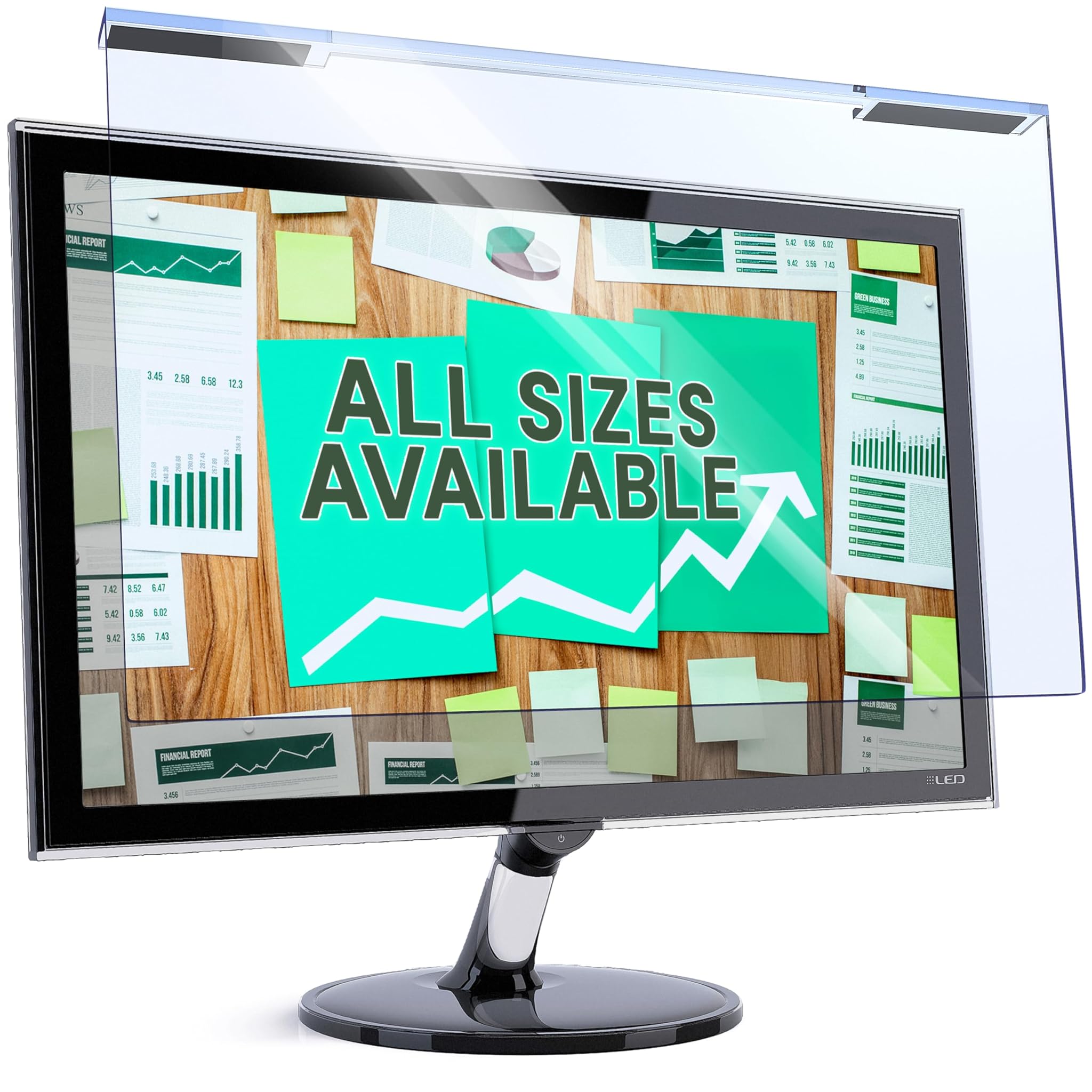 Vintez Pannello Protezione Schermo Anti-Luce Blu 26-27"