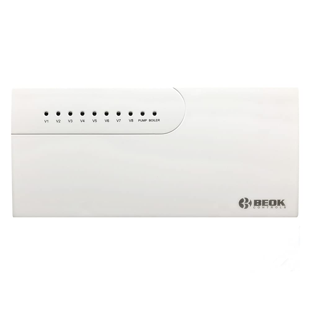 Beok Regolatore Riscaldamento a Pavimento 8 Vie