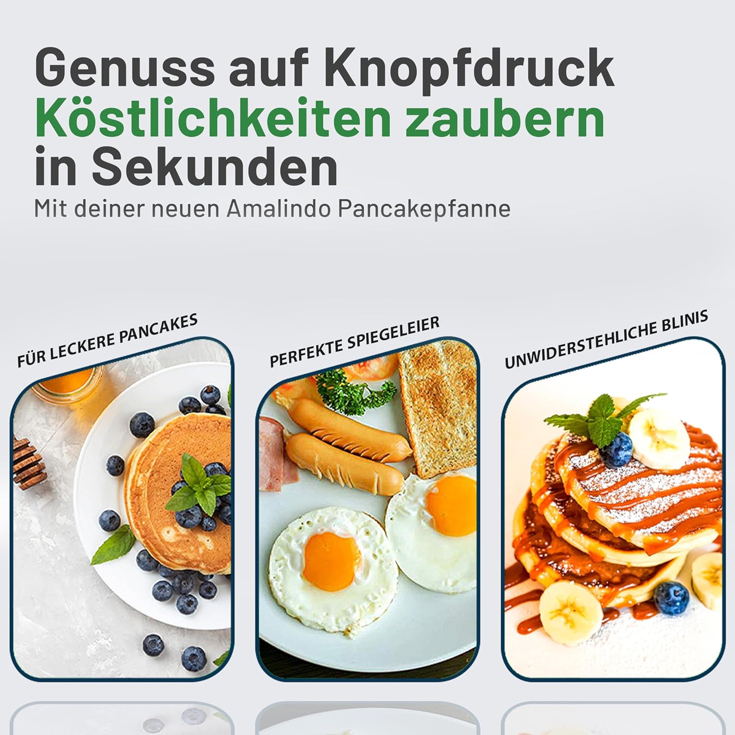 Padella Antiaderente Ø 26 cm per 7 Pancake/Uova - immagine 6