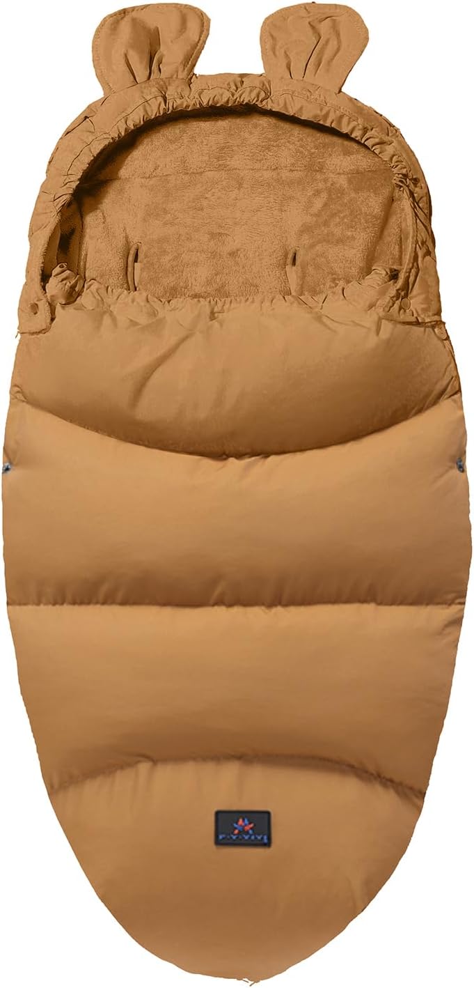 Dsoar Sacco A Pelo per Passeggino Universale Sacco A Pelo Invernale Caldo per Passeggino Impermeabile e Antivento, Adatto per Passeggini, Carrozzine, Lettino per Bambini - immagine 1