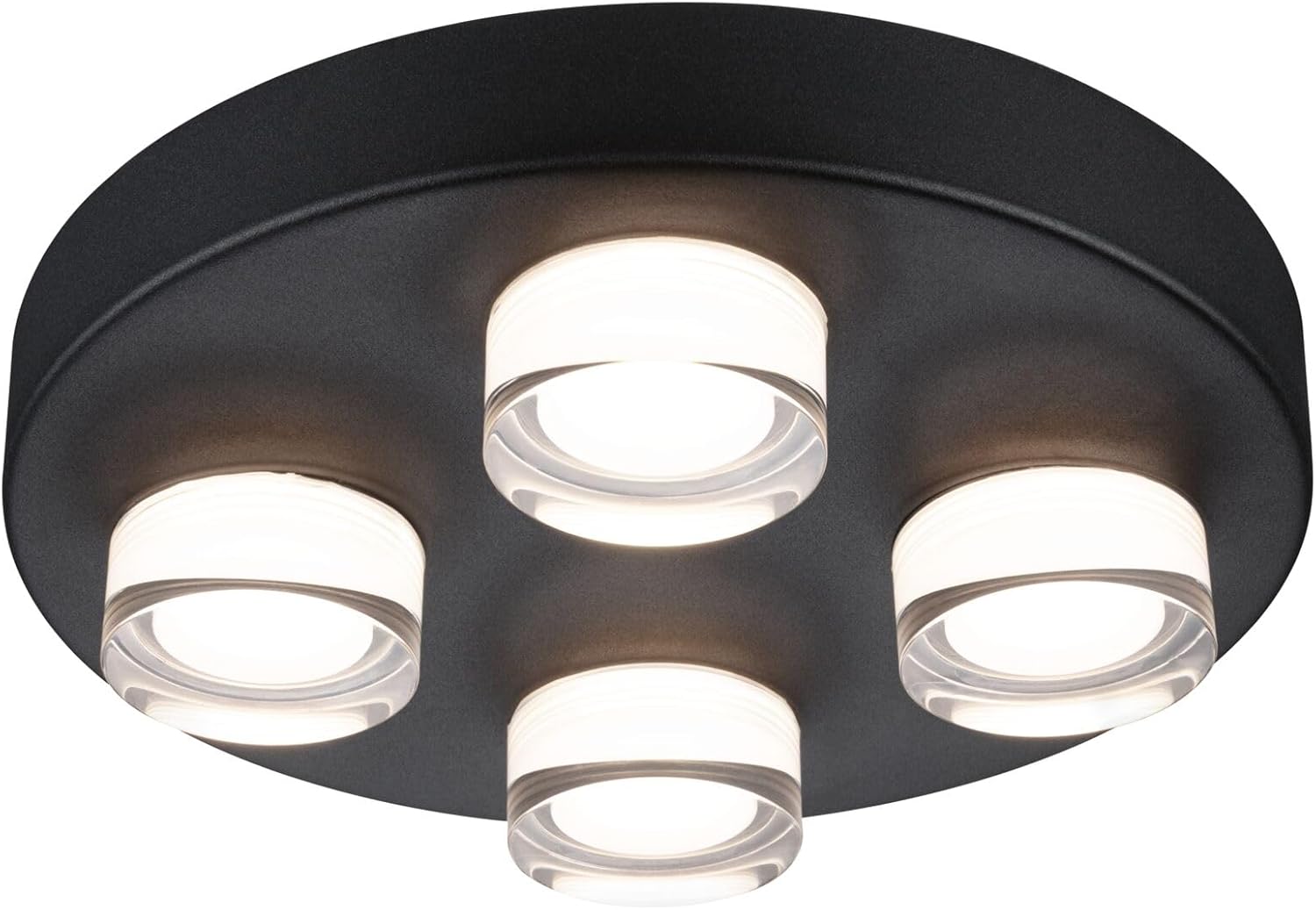 Paulmann 79558 Selection - Bathroom Parete/Soffitto IP44, Nero - immagine 1