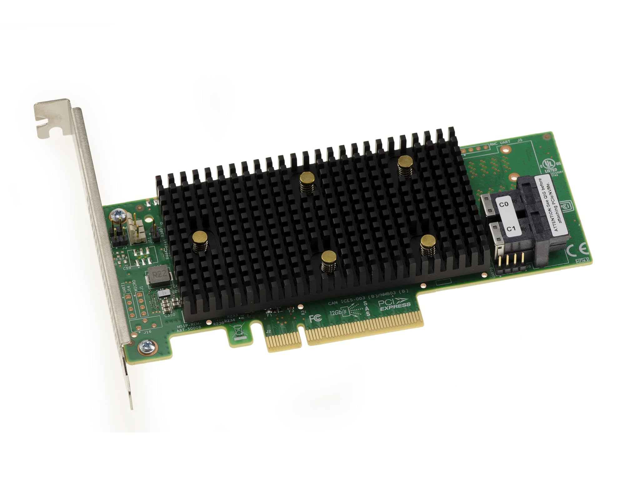 KALEA-INFORMATIQUE PCIe 3.1 SAS SATA NVMe 12GB 8 Porte