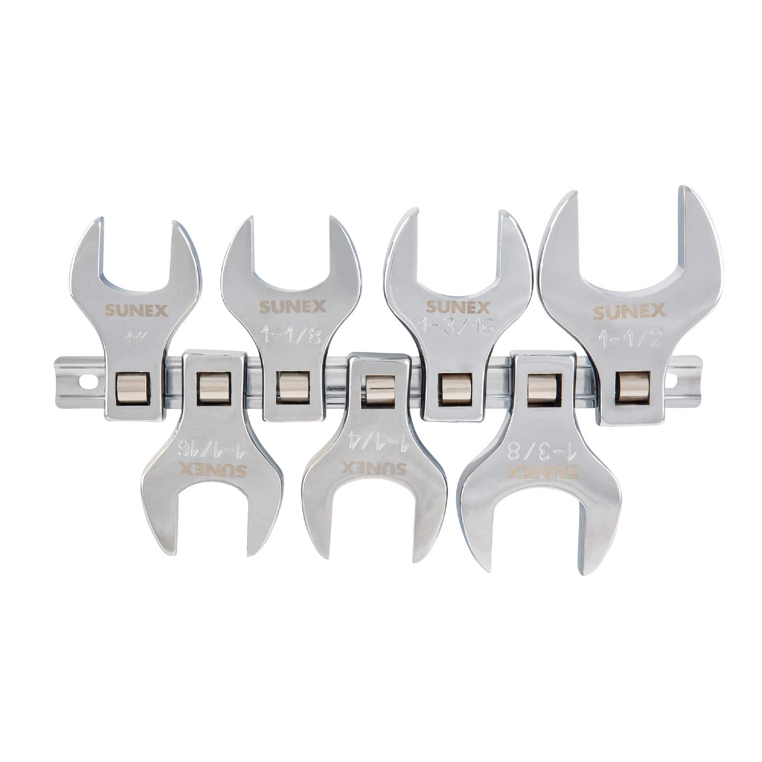Sunex Drive Fractional Jumbo straight crowfoot wrench set, 9720