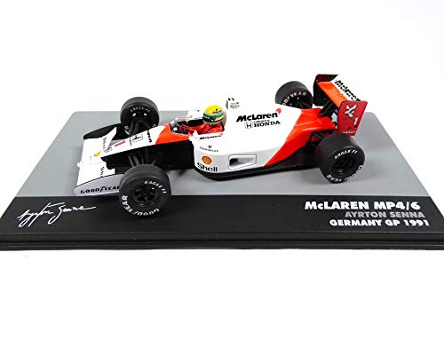 Ayrton Senna McLaren MP4/6 #1 - Formula 1 1991 - 1:43 Altaya