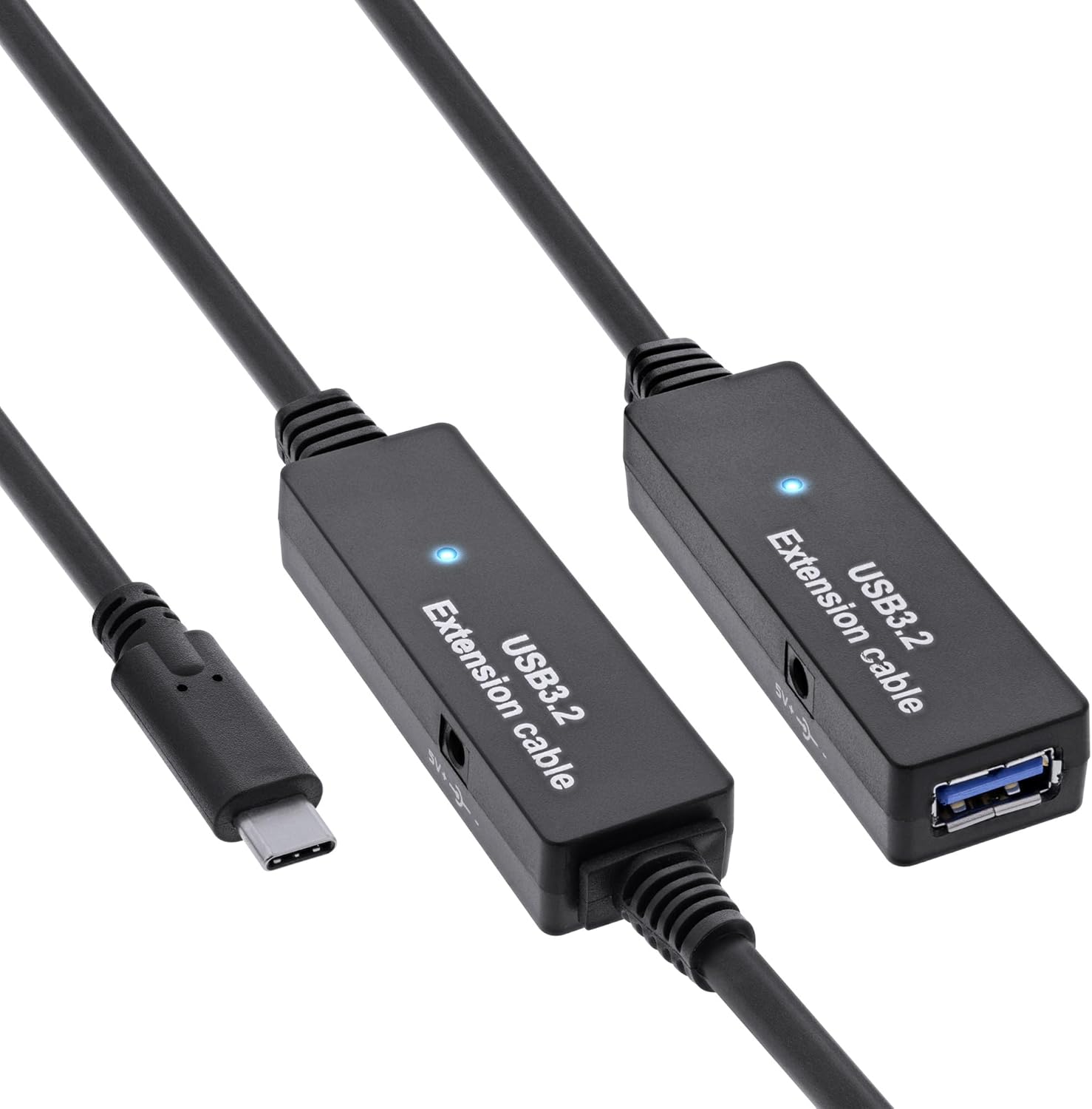 Inline Prolunga Attiva USB 3.2 Gen.1 USB-C a USB-A 10m - immagine 1