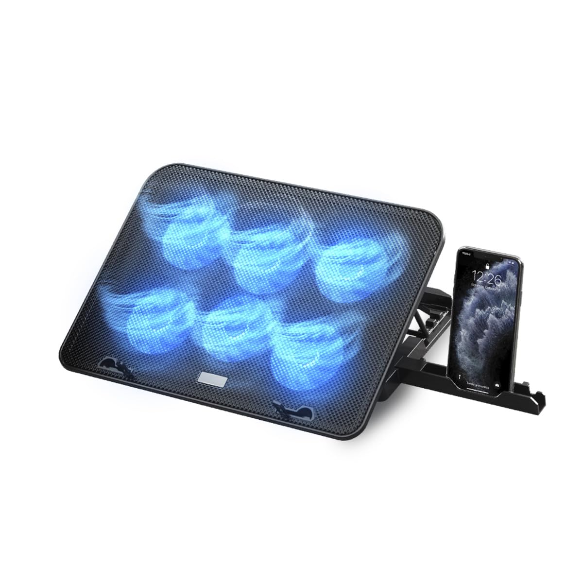 Nk Base di Raffreddamento Laptop con 6 Ventole Silenziose