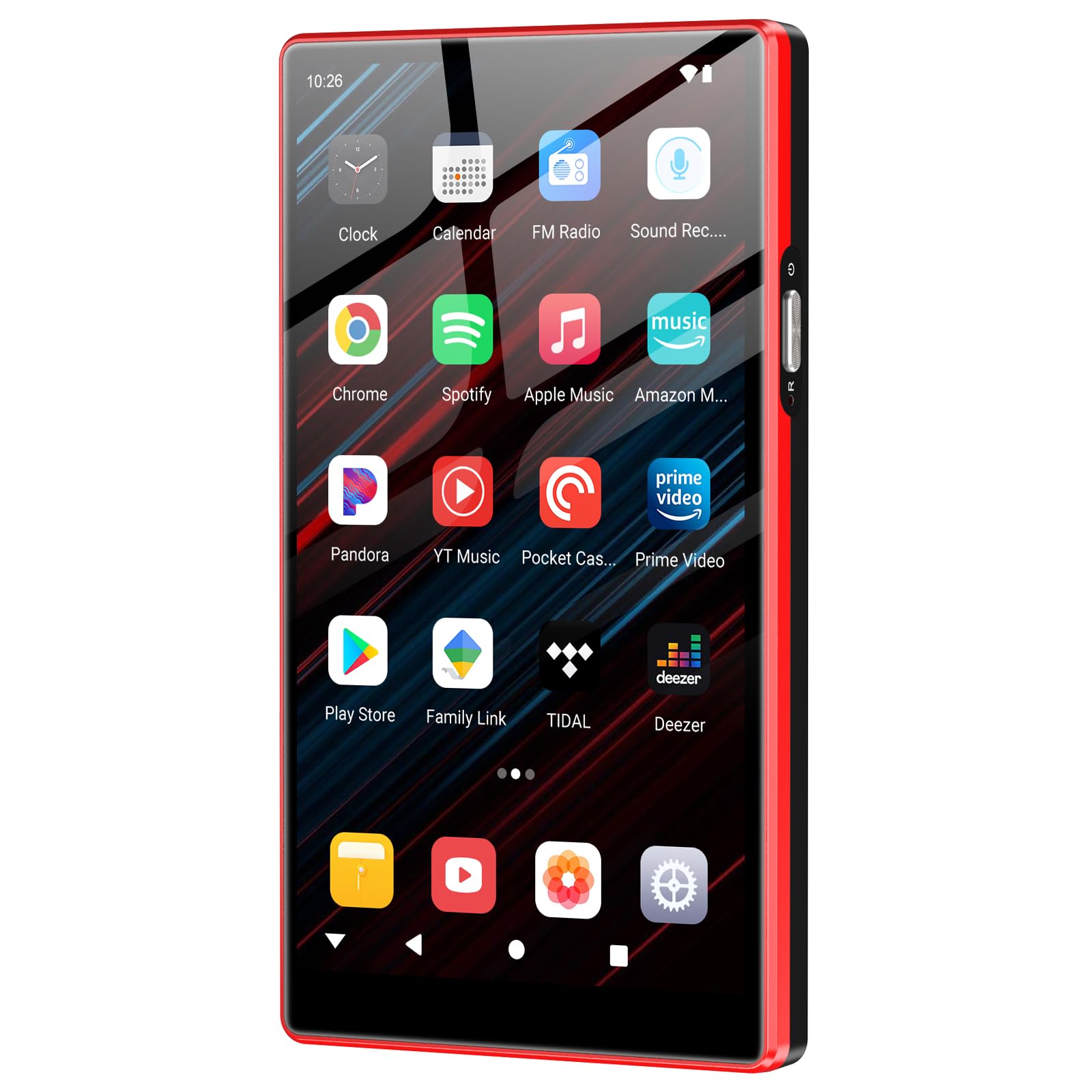 Oilsky Lettore MP3 160GB con Bluetooth e WiFi, Nero