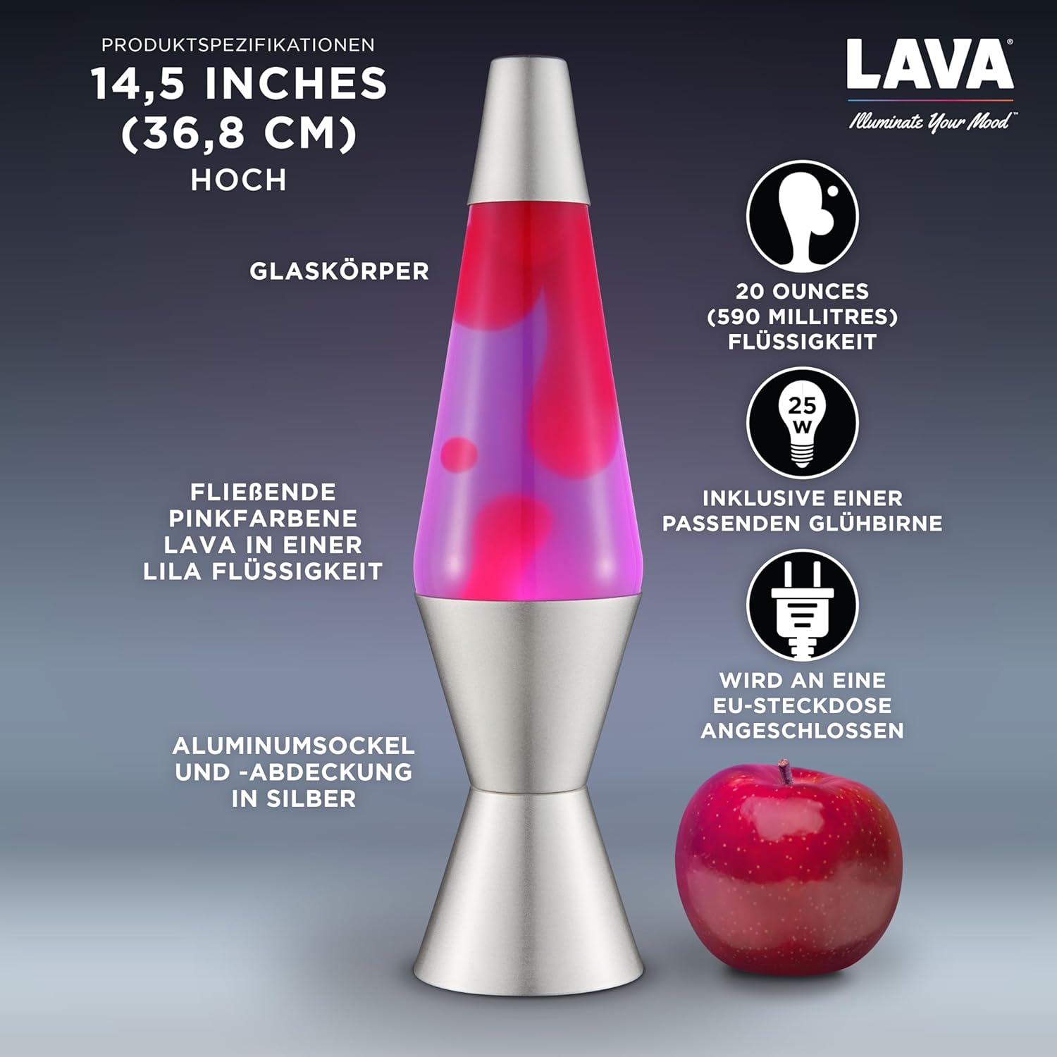LAVA® - Lampada Lava 2121 Originale 14,5 pollici - immagine 4