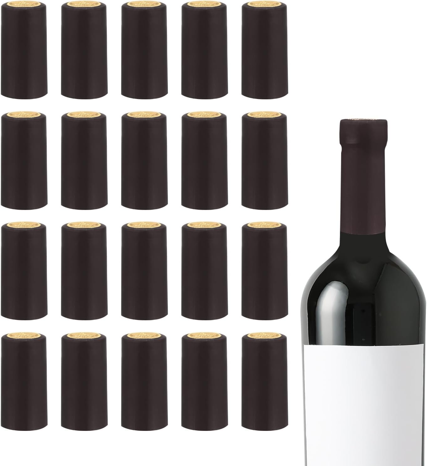 QUARKZMAN 150pz PVC Termo Termoretraibile Capsule Vino Bottiglie ...