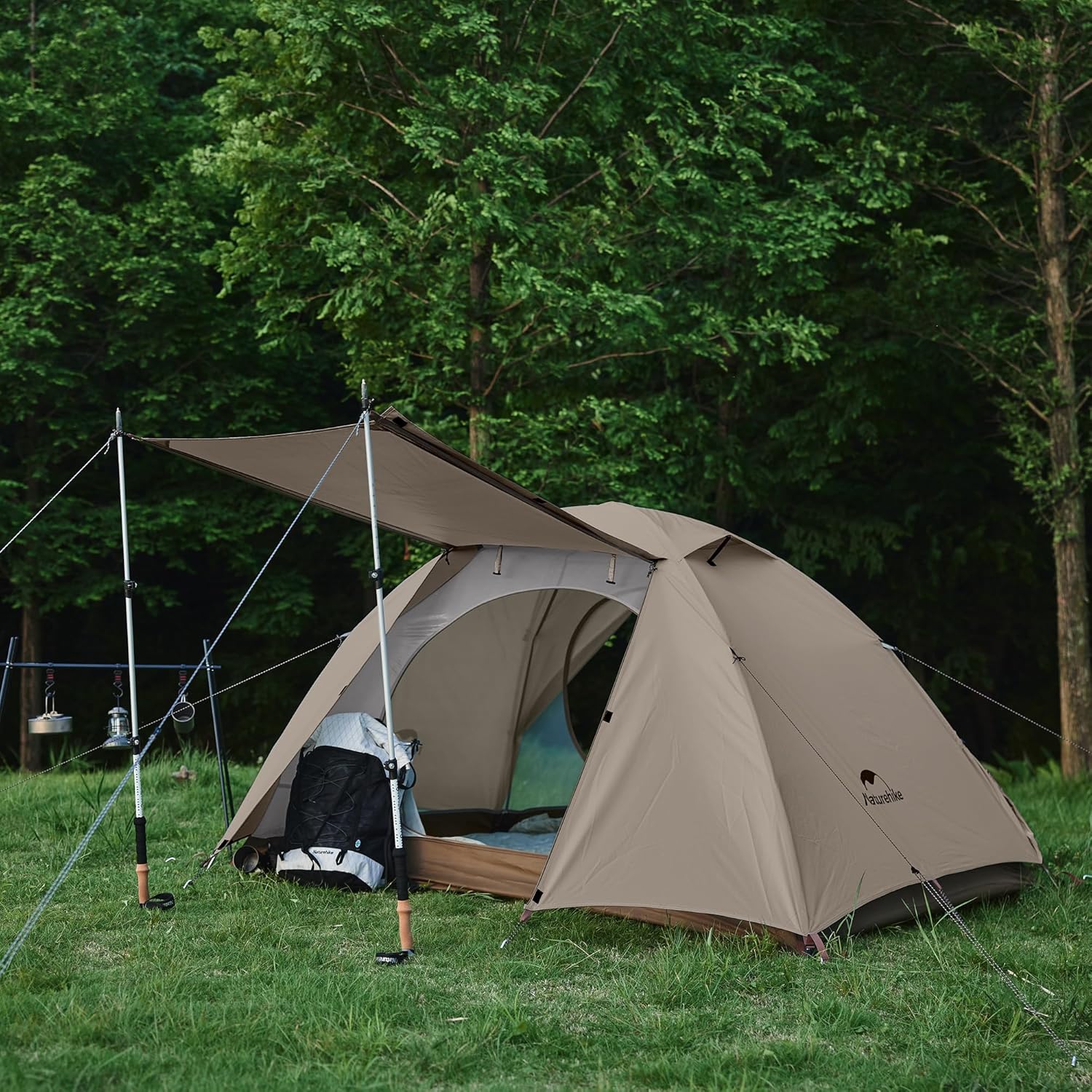 Naturehike Tenda da Campeggio Impermeabile 2 Persone - immagine 7