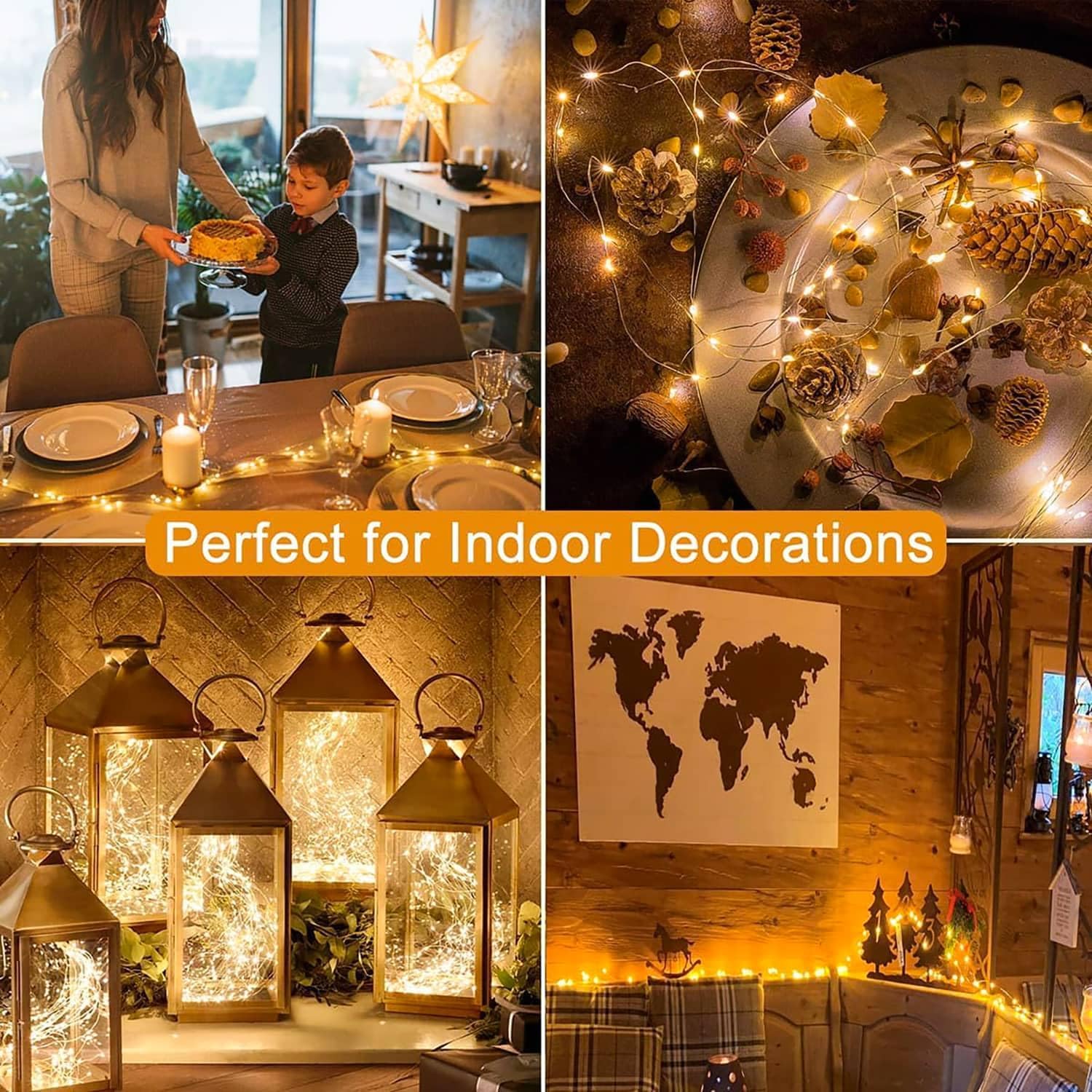 Joycome Luci a Cascata 2m 400 LED con Spina - immagine 6