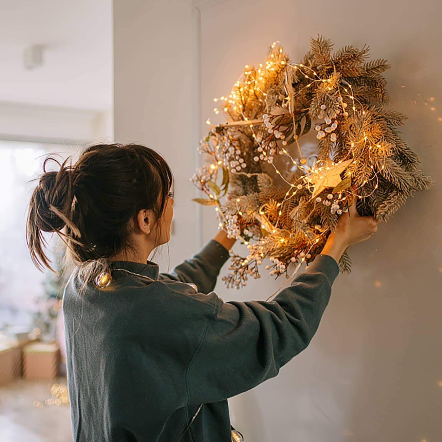 Joycome Luci a Cascata 2m 400 LED con Spina - immagine 7