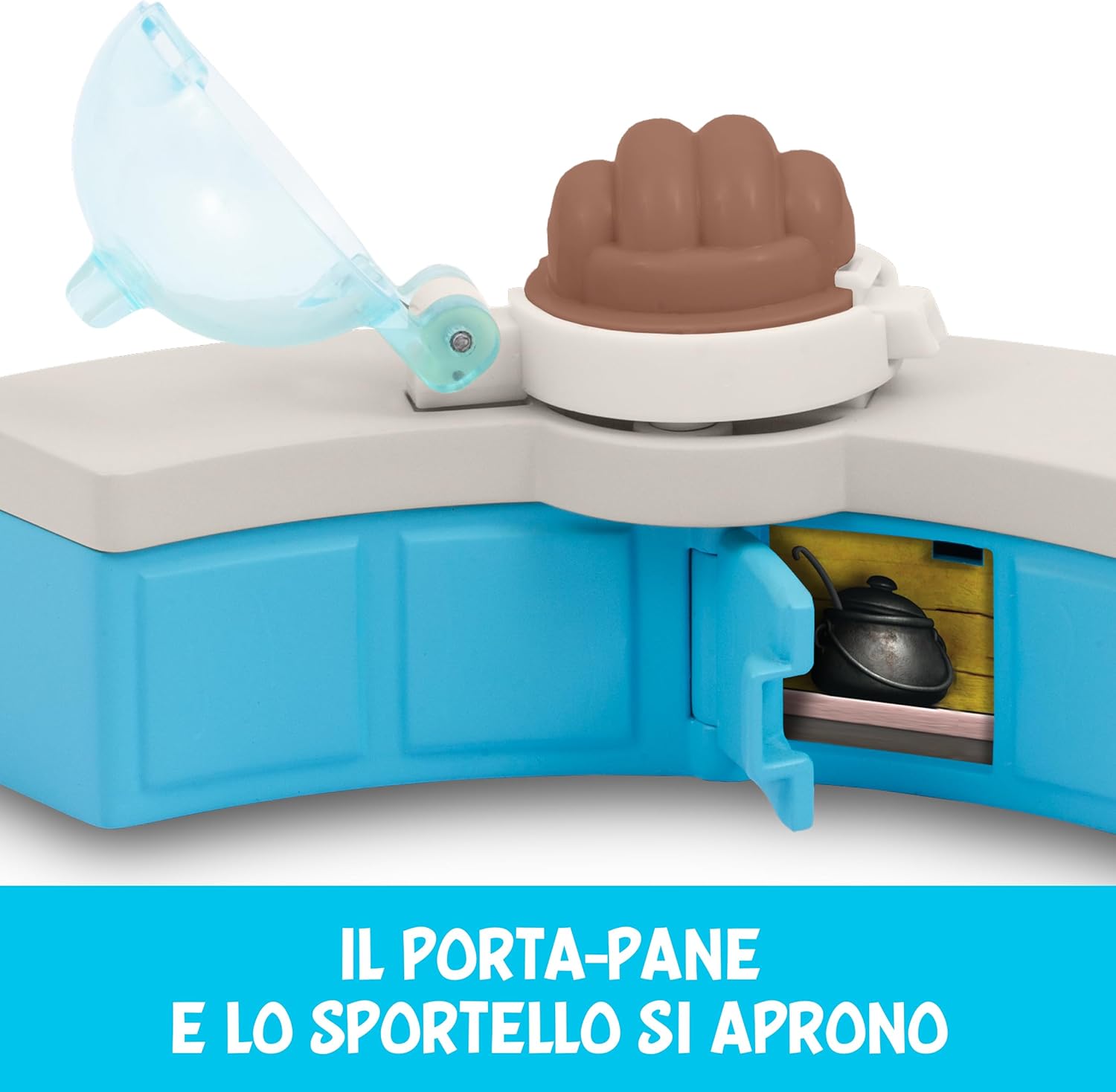 GIOCHI PREZIOSI I Puffi - Puffo Chef 5,5 cm con Cucina - immagine 4