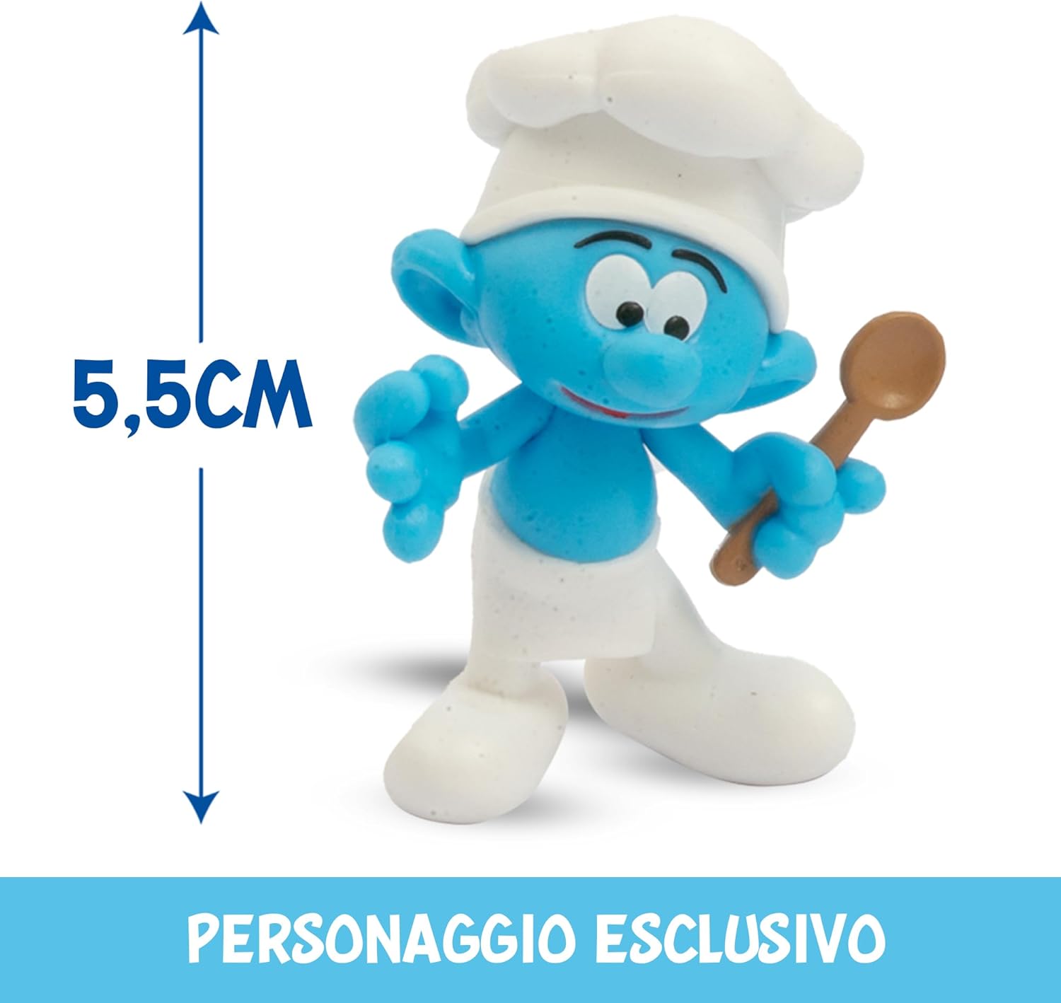 GIOCHI PREZIOSI I Puffi - Puffo Chef 5,5 cm con Cucina - immagine 5