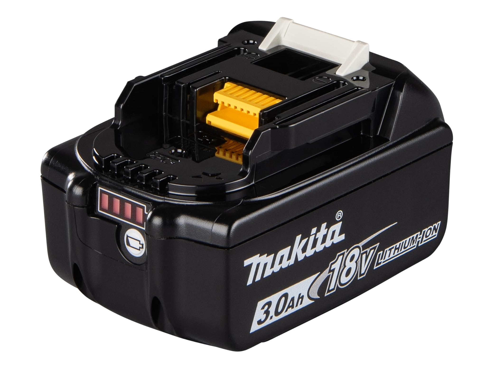 Makita BL1830B Batteria Li-Ion 3.0Ah 18V, Nero