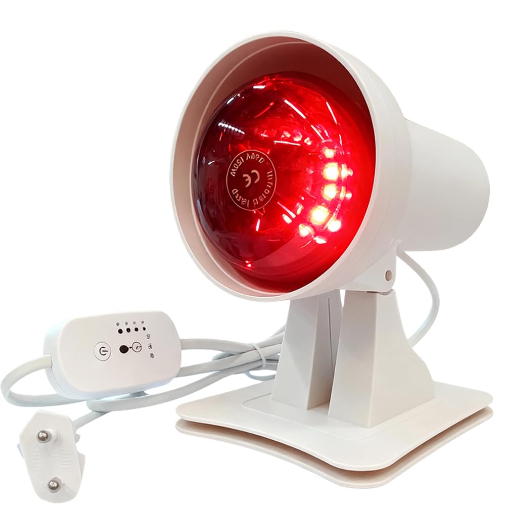 Lampada a Infrarossi 150W con Timer Regolabile